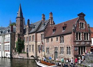 Il fiume Dijver a Bruges © Munnink - http://community.webshots.com/user/munnink